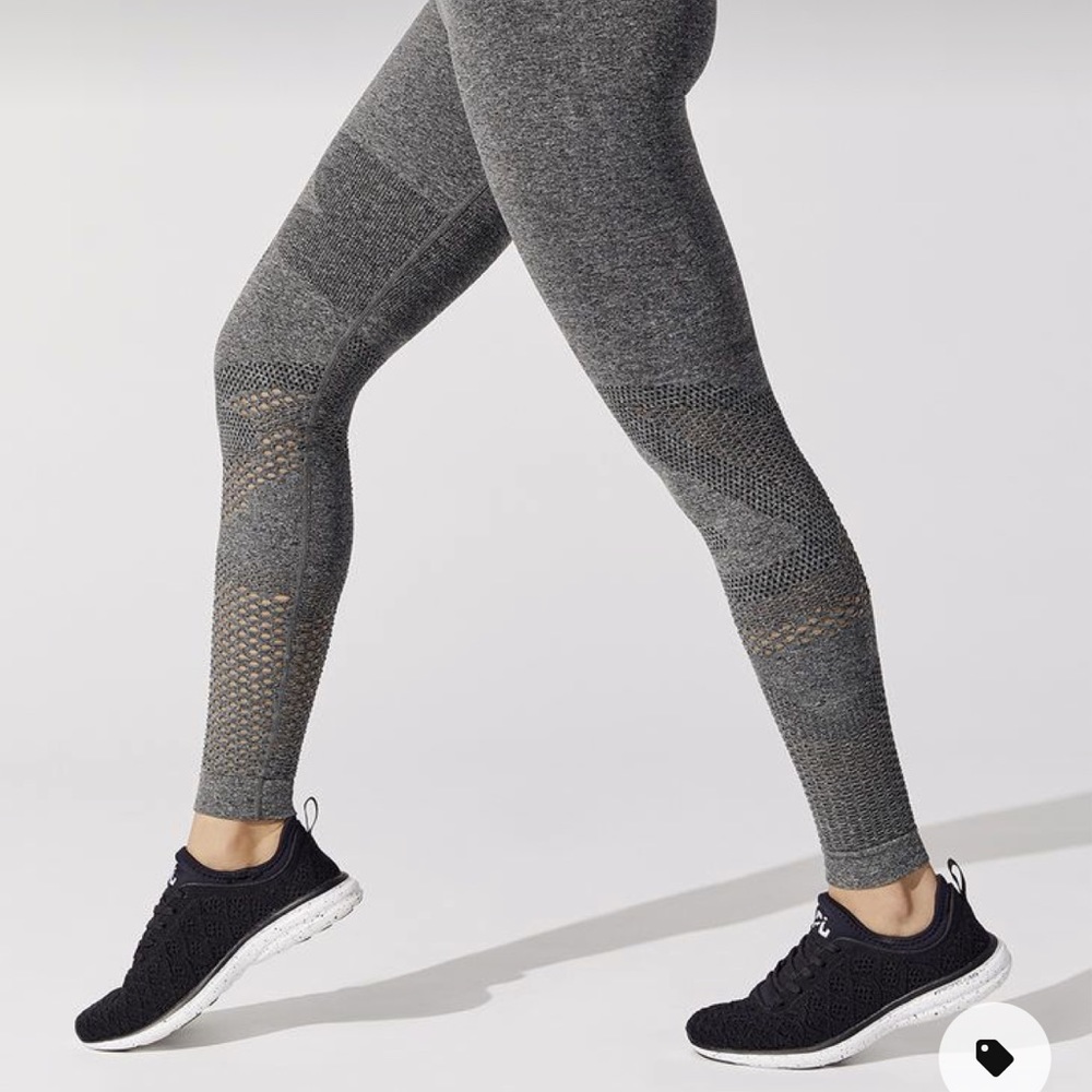 Alala camo sleeveless leggings in charcoal